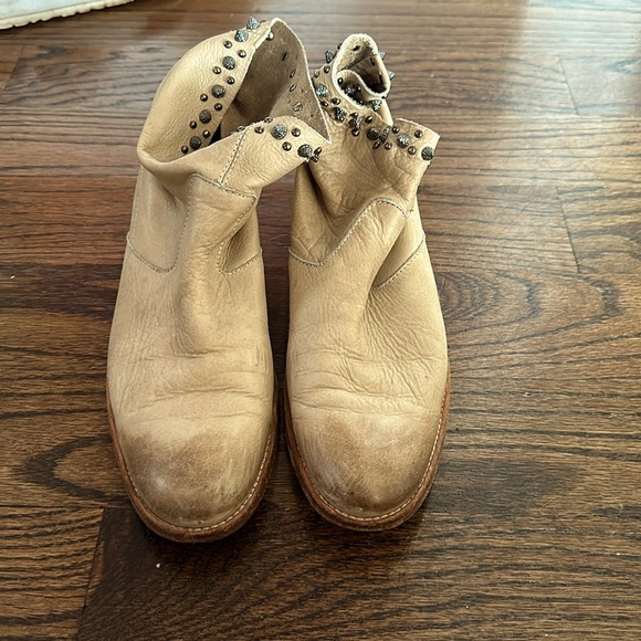 Zadig & Voltaire leather slouch ankle boot size 38 - Picture 1 of 2